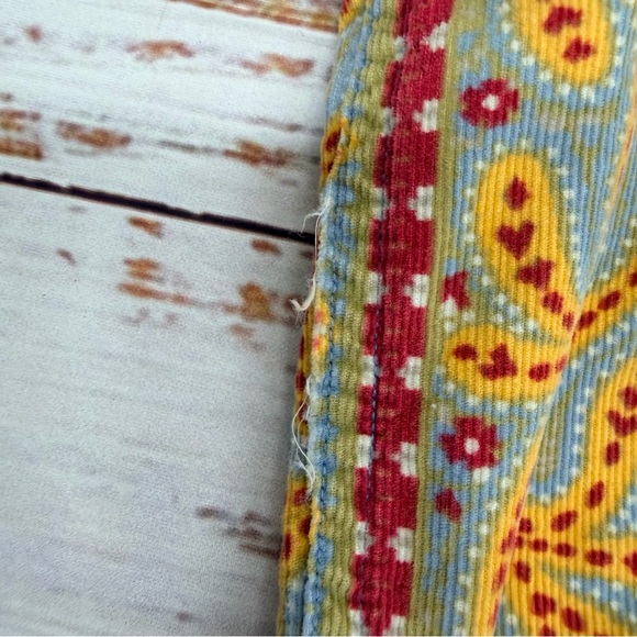 Lucky Brand Men’s Size XXL Southwest Paisley Pearl Snap Corduroy Shirt - Picture 10 of 15